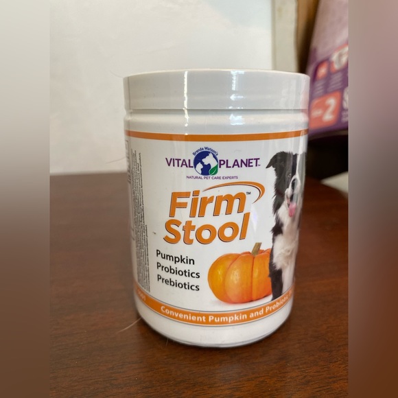 Vital Planet Firm Stool Pumpkin And Probiotic Powder For All Dogs 3.9oz  111g - Picture 3 of 7